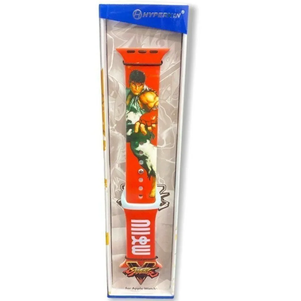 Street Fighter Ryu iWatch Band For Apple Watch®  Officially‎ Licensed by Capcom